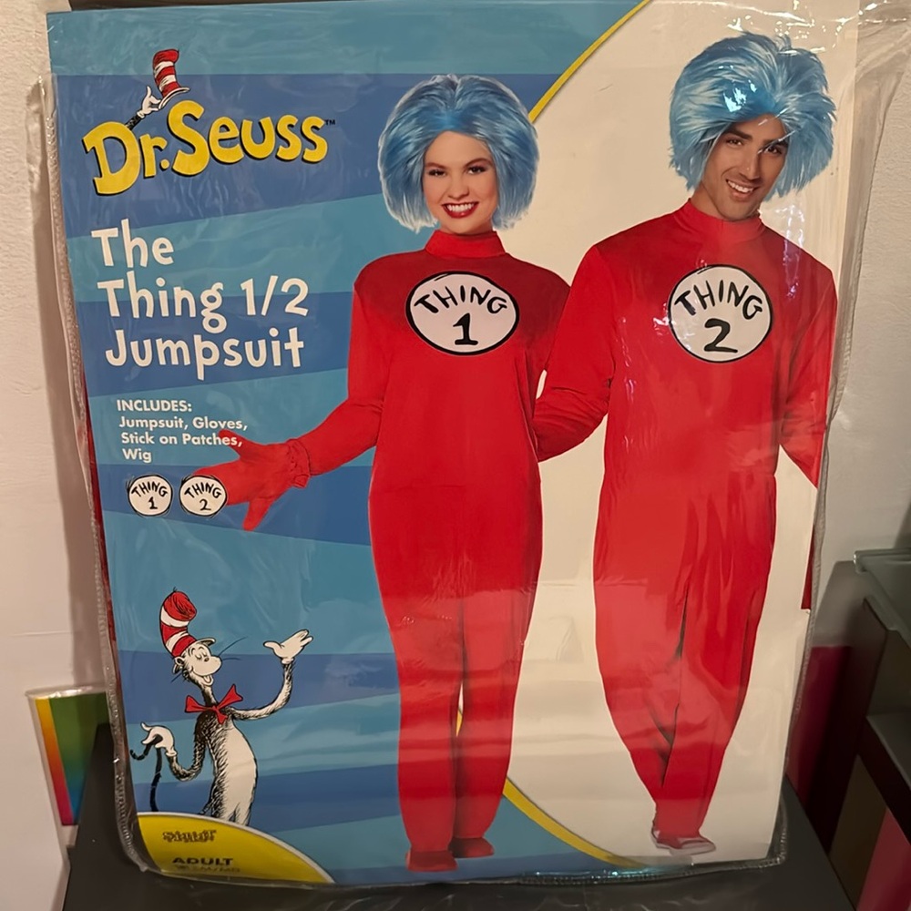 Dr. Seuss Thing 1 and 2 costume